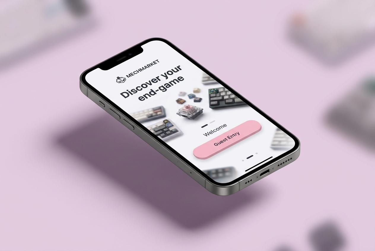 Slide 1: The Brand Splash landing screen